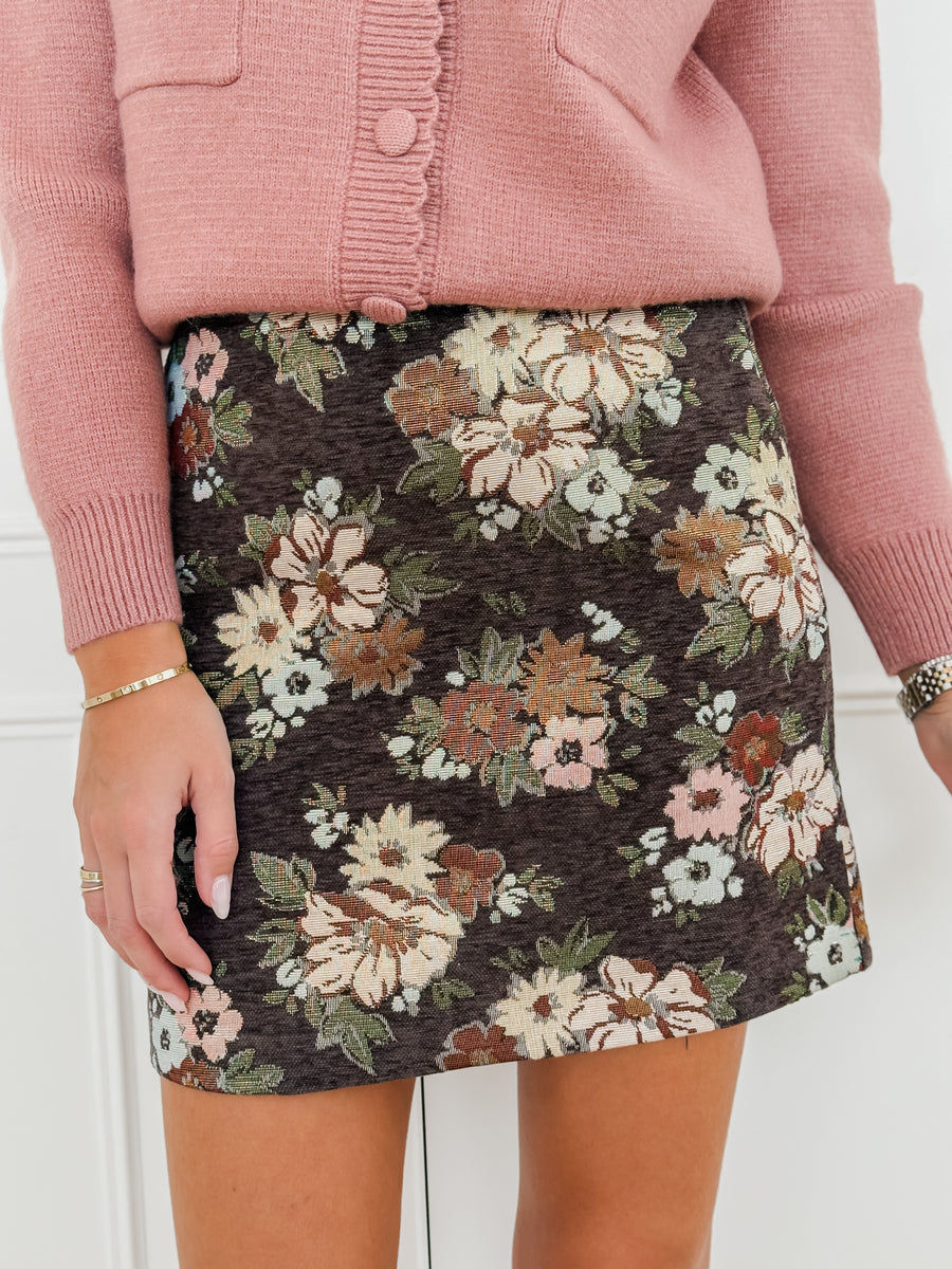 Old Pink Celine Scalloped Edge Gilet