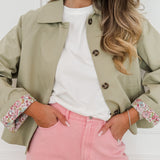 Olive Green Lotianne Jacket