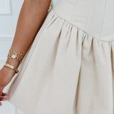 Beige Fabiola Dress