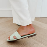 Mint Green Florine Slippers