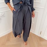 Blue Vichy Leana Blouse