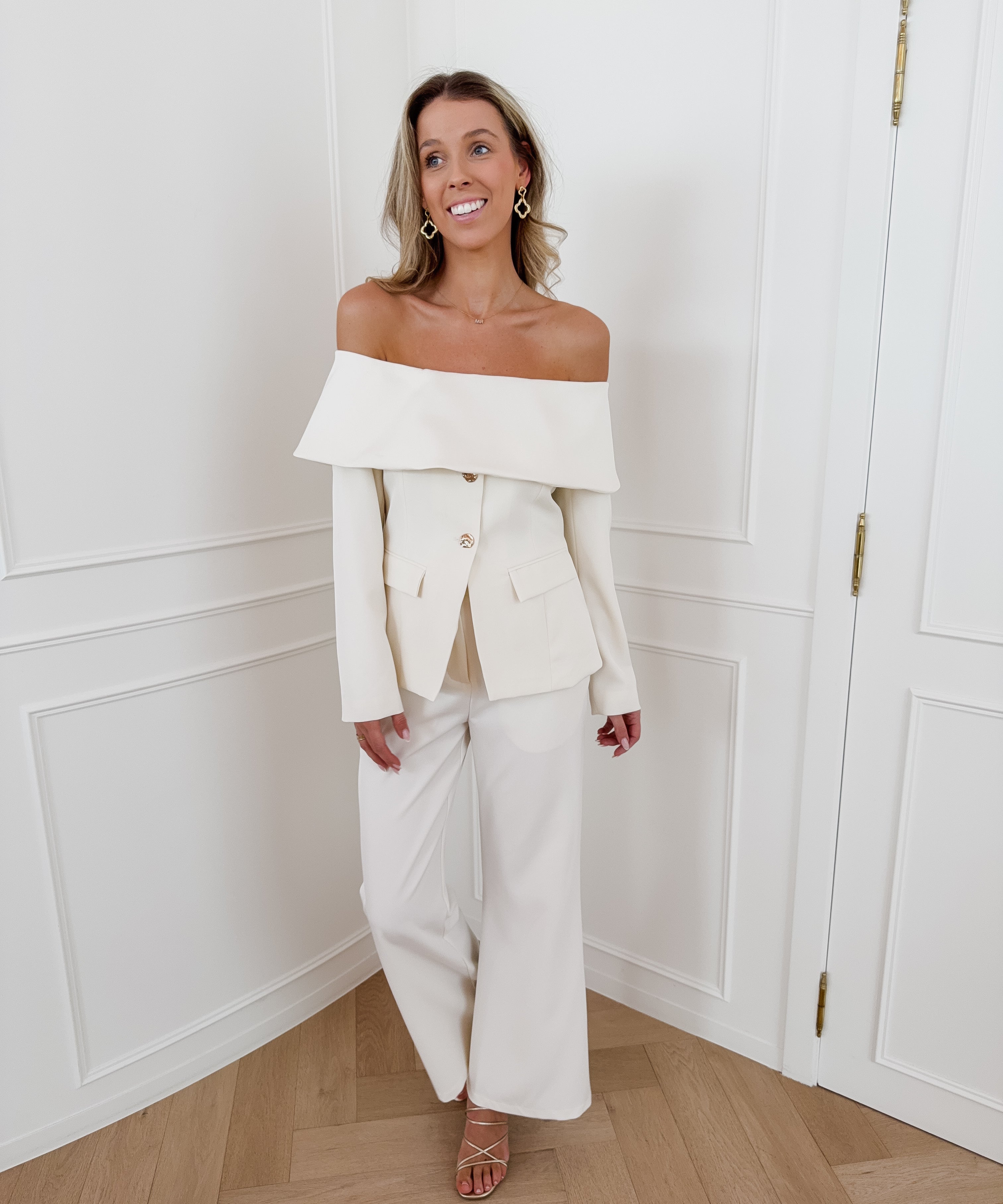 Cream Francene Trouser