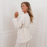 Crème Joanna Blazer