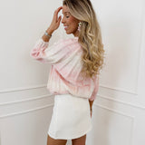 Pink Ombre Sweater