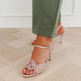 Pink Rose Open Sarien Heels