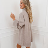 Taupe Margaret Sweater Dress