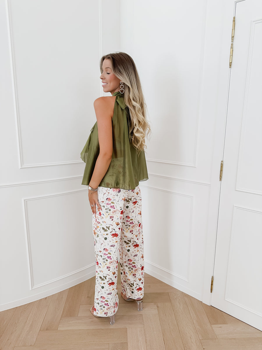 Multicolor Flower Sofia Jeans