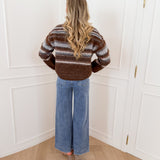 Blue Golden Button Sofie Jeans