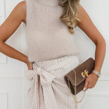 Dark Taupe Alexandra Bag