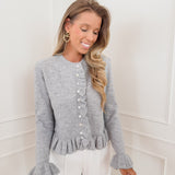 Grey Lily Cardigan