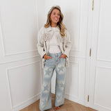 Greige Ginny Studs Jacket