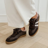 Dark Brown Faye Sneakers