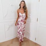 Mauve Maryam Straps Dress