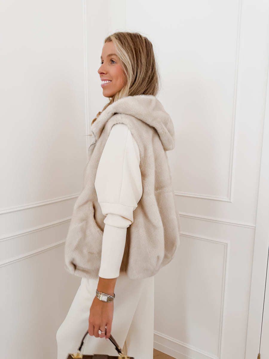 Crème Palma Loungewear Ensemble