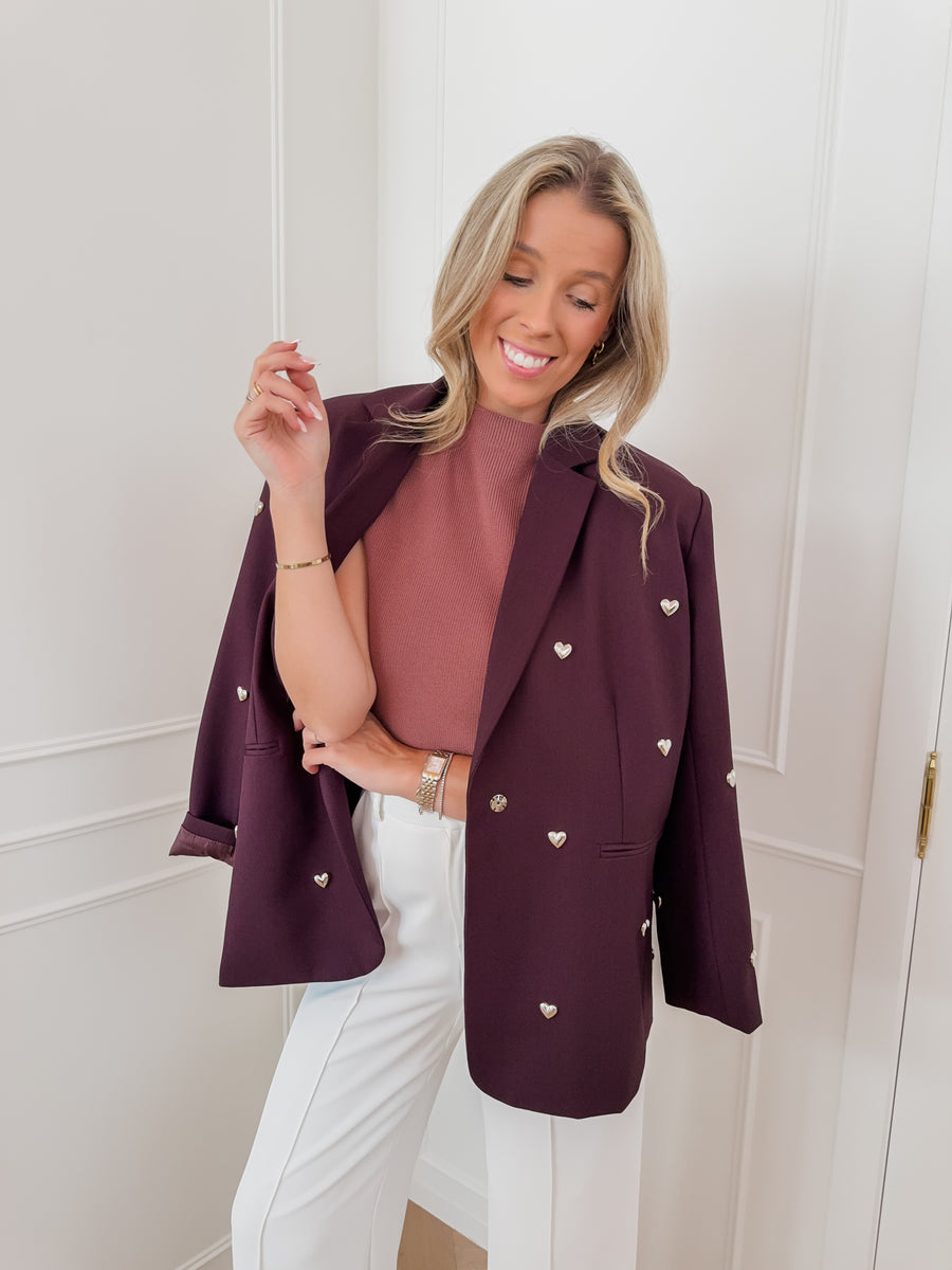 Dusty Rose Sleeveless Leni Top