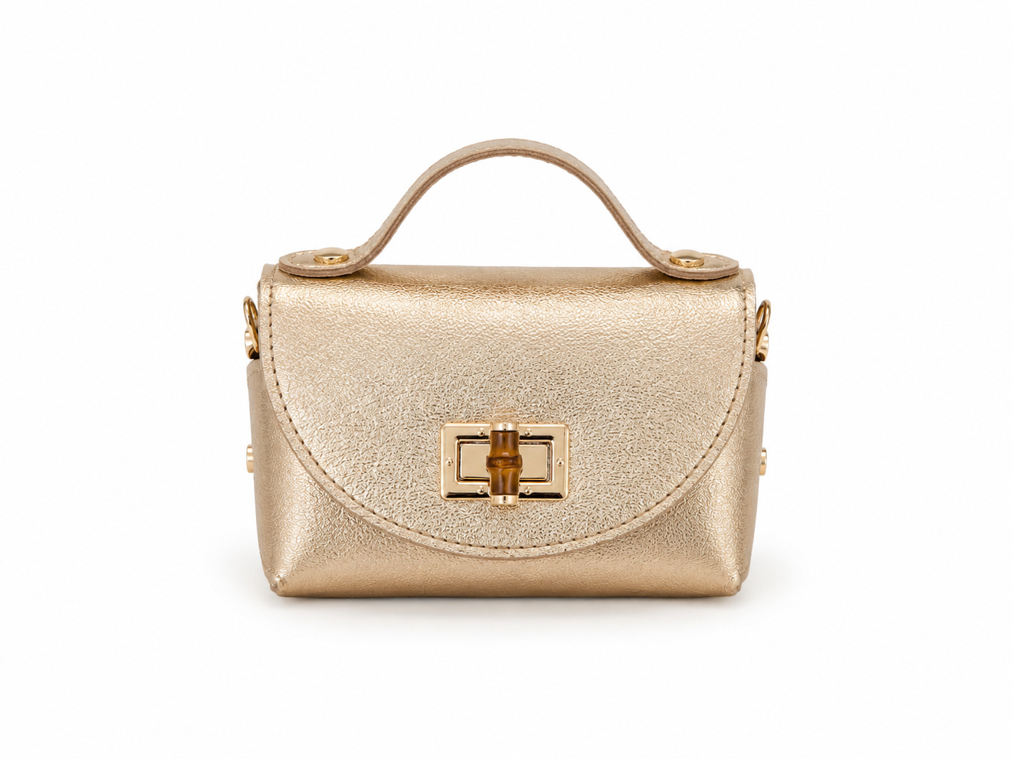 Golden Bamboo Accent Bag