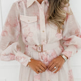 Nude Pink Miranda Dress