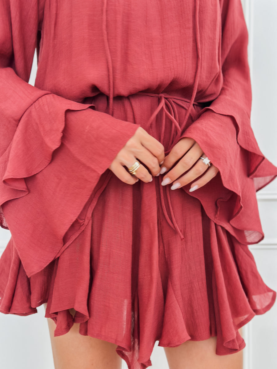 Terracotta Pipa Dress
