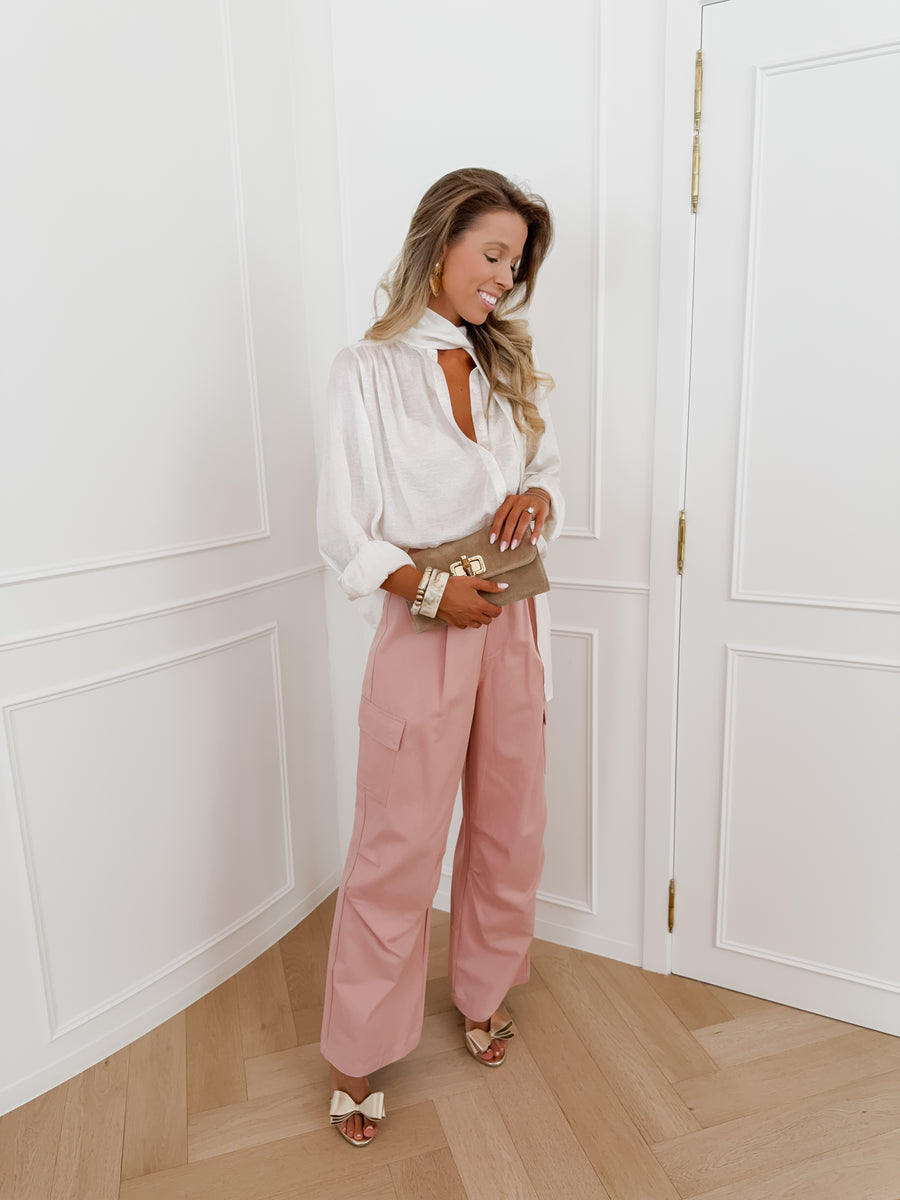 Old Pink Garcia Pocket Trouser