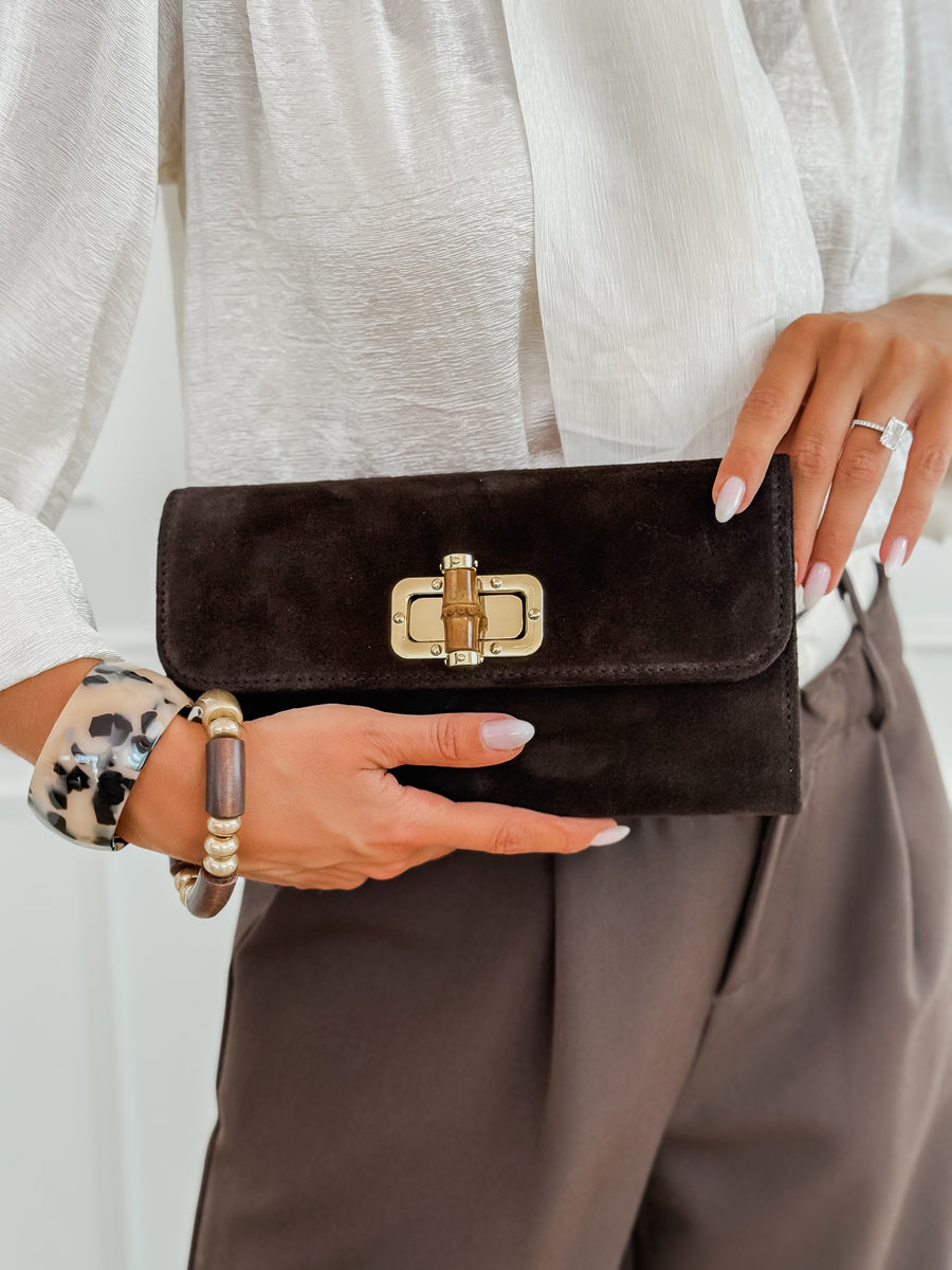 Dark Brown Alexandra Bag