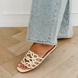 Soft Yellow Judith Sandals