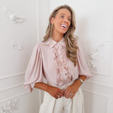Old Pink Rose Engelina Blouse