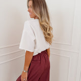 Wine Red Josefien Trouser