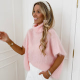 Pink Cape Sweater
