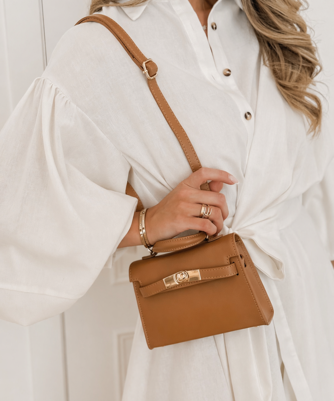 Camel Little Lorena Bag