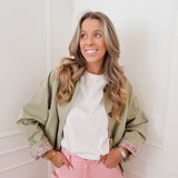 Olive Green Lotianne Jacket