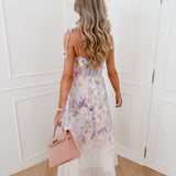 Multicolor Botanic Bandeau Alice Dress