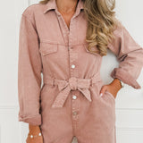 Dusty Pink Fabiana Jumpsuit