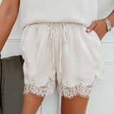 Champagne Lace Polana Short