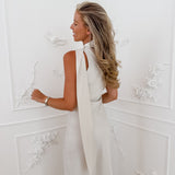 Champagne Halterneck Lenthe Dress