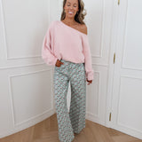 Green Marielle Floral Jeans