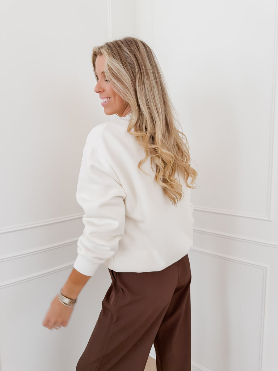 Off-White Espresso Sweater