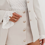 Beige Vicky Blazer