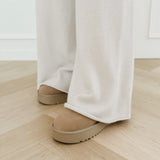 Beige Cosy Winter Boots