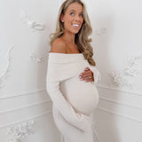 Beige Caroline Bandeau Dress