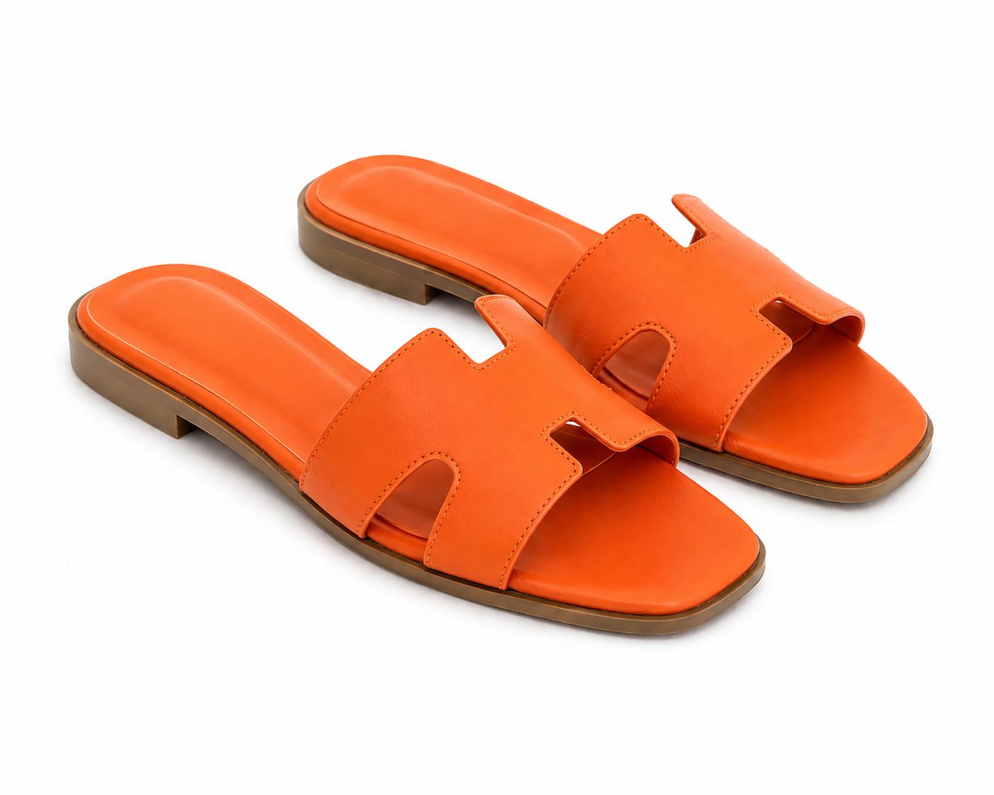 Orange Florine Slippers