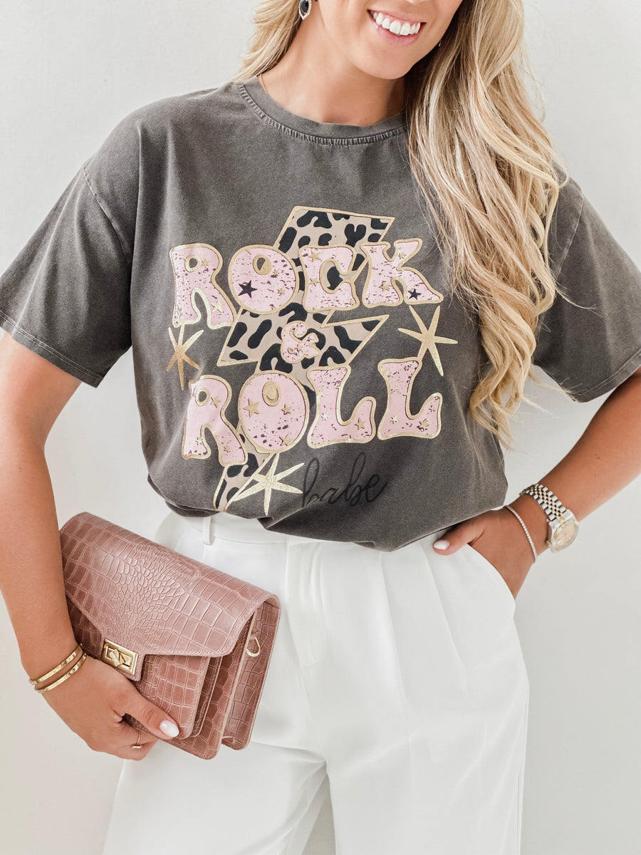 Grey Rock&Roll T-Shirt