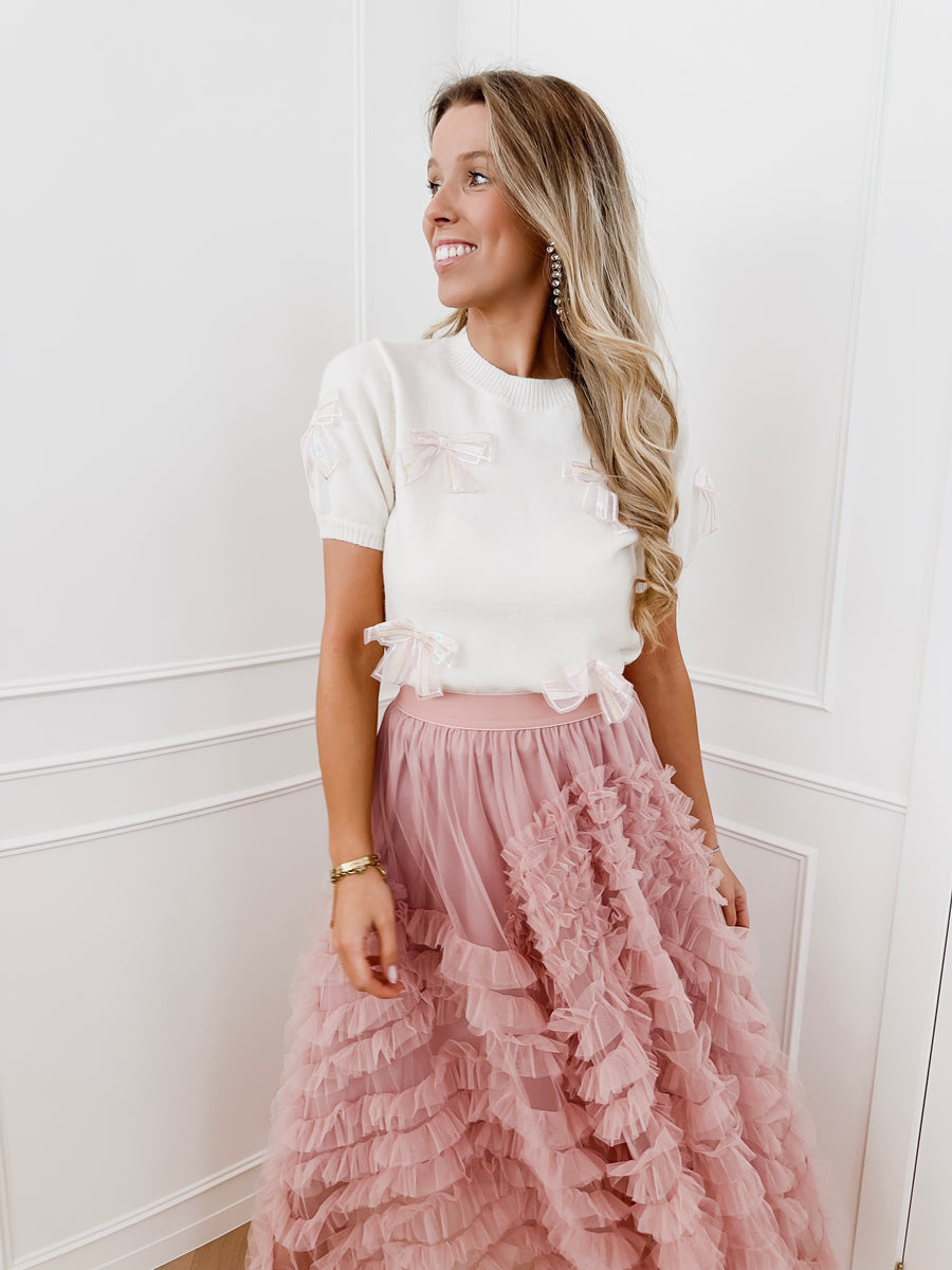 Old Pink Annabelle Skirt