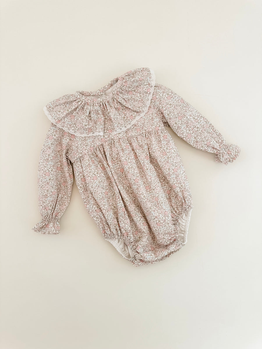 BABY - Cordel Floral Pink Romper