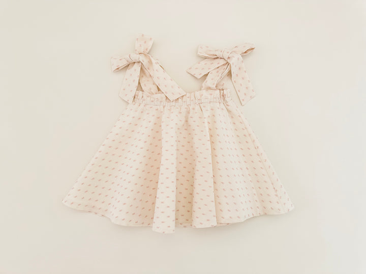 BABY - Cordel Little Pink Bow Dress