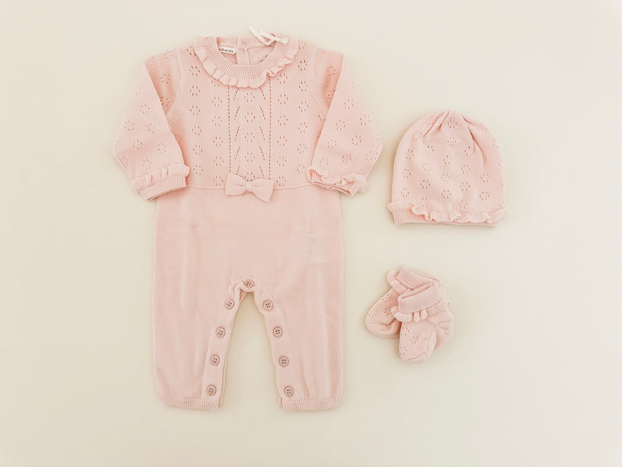 BABY - Girly Pink Frill Set