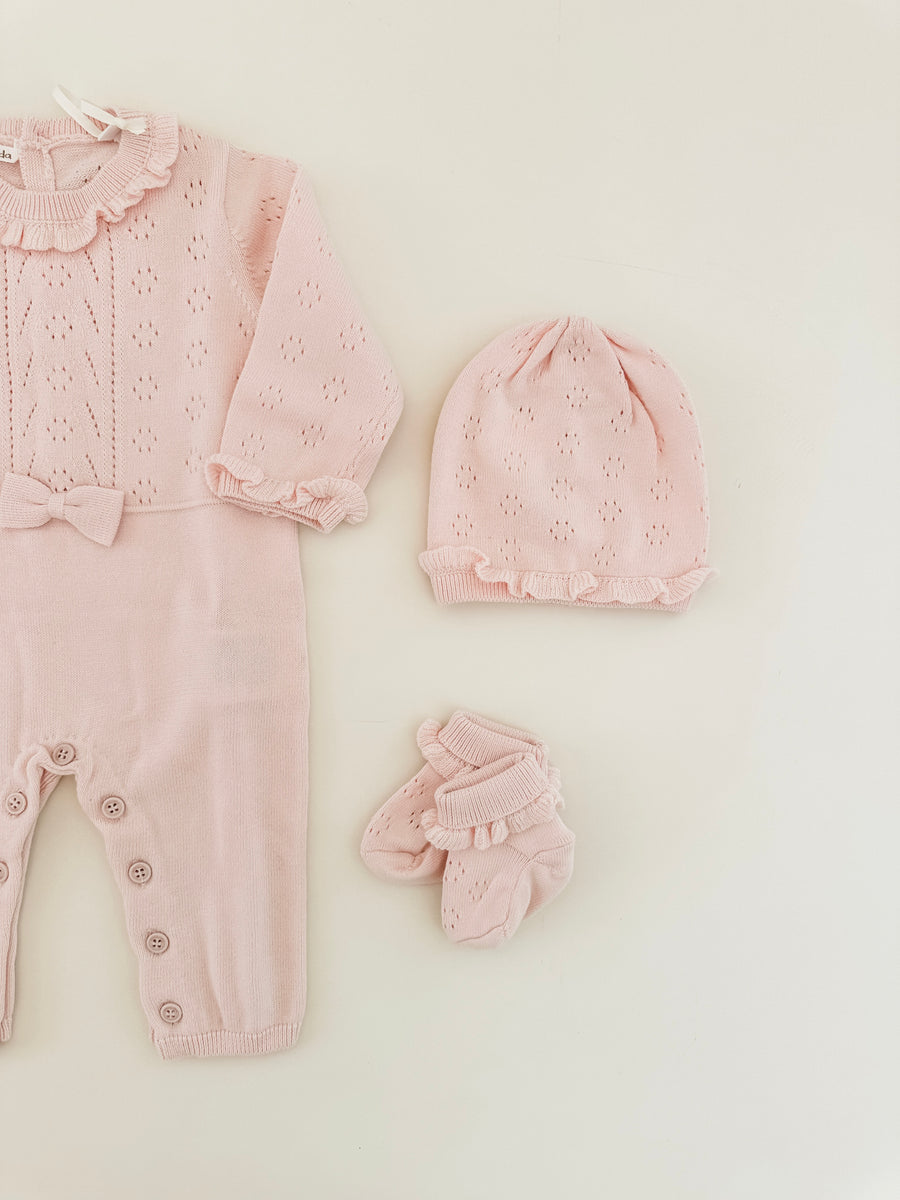 BABY - Girly Pink Frill Set