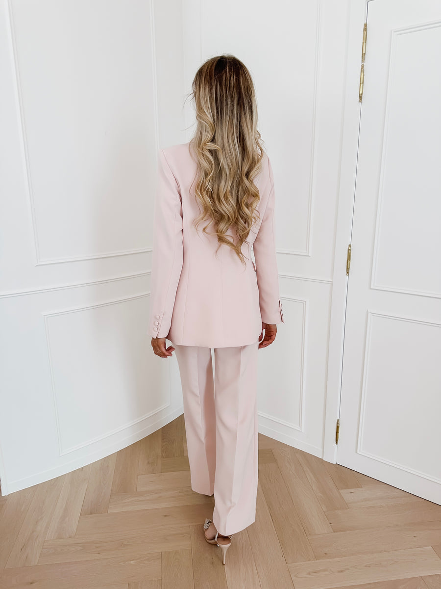 Pink Anouk Straight Trouser