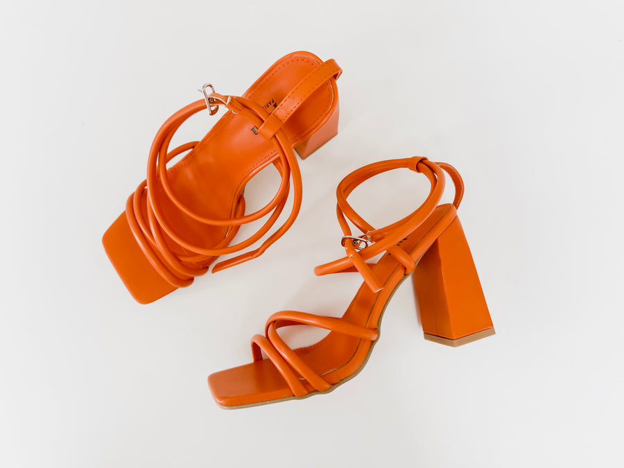 Orange Heels