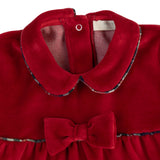 BABY - Red Velvet Bow Ensemble