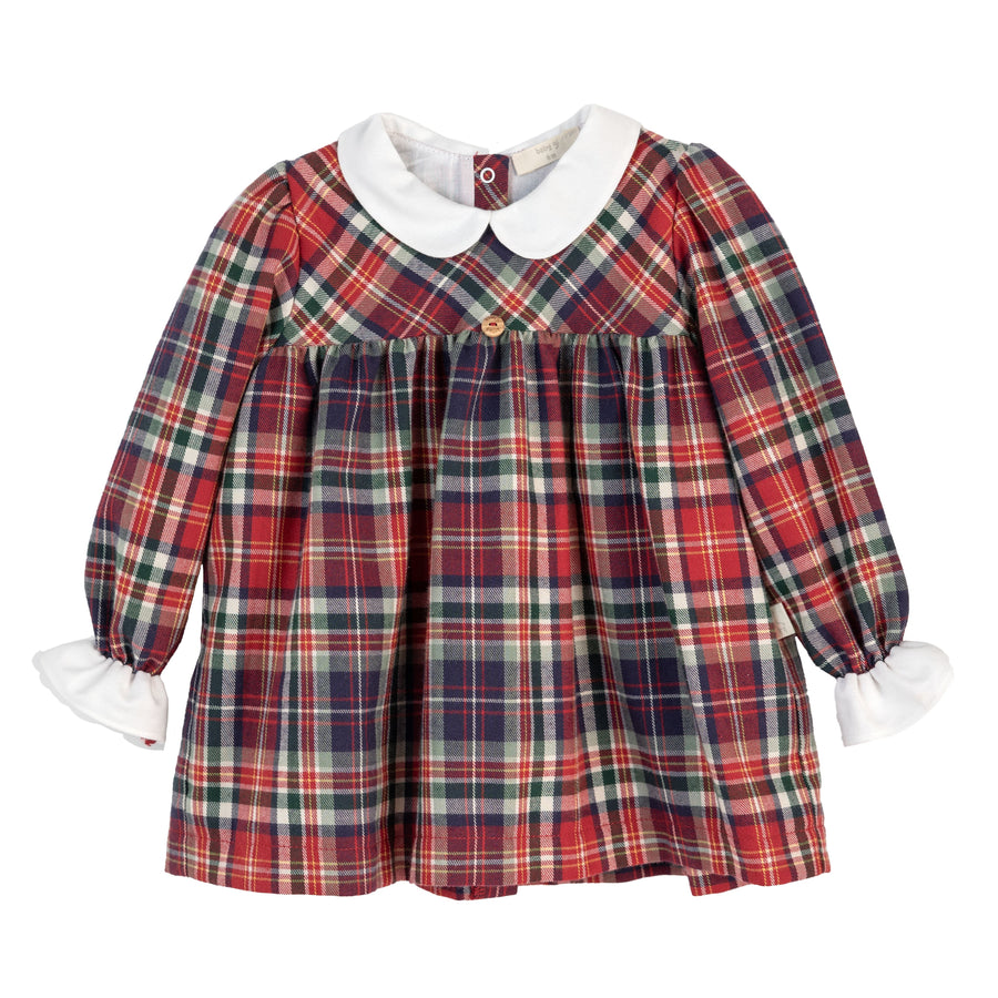 BABY - Christmas Bloomer Dress